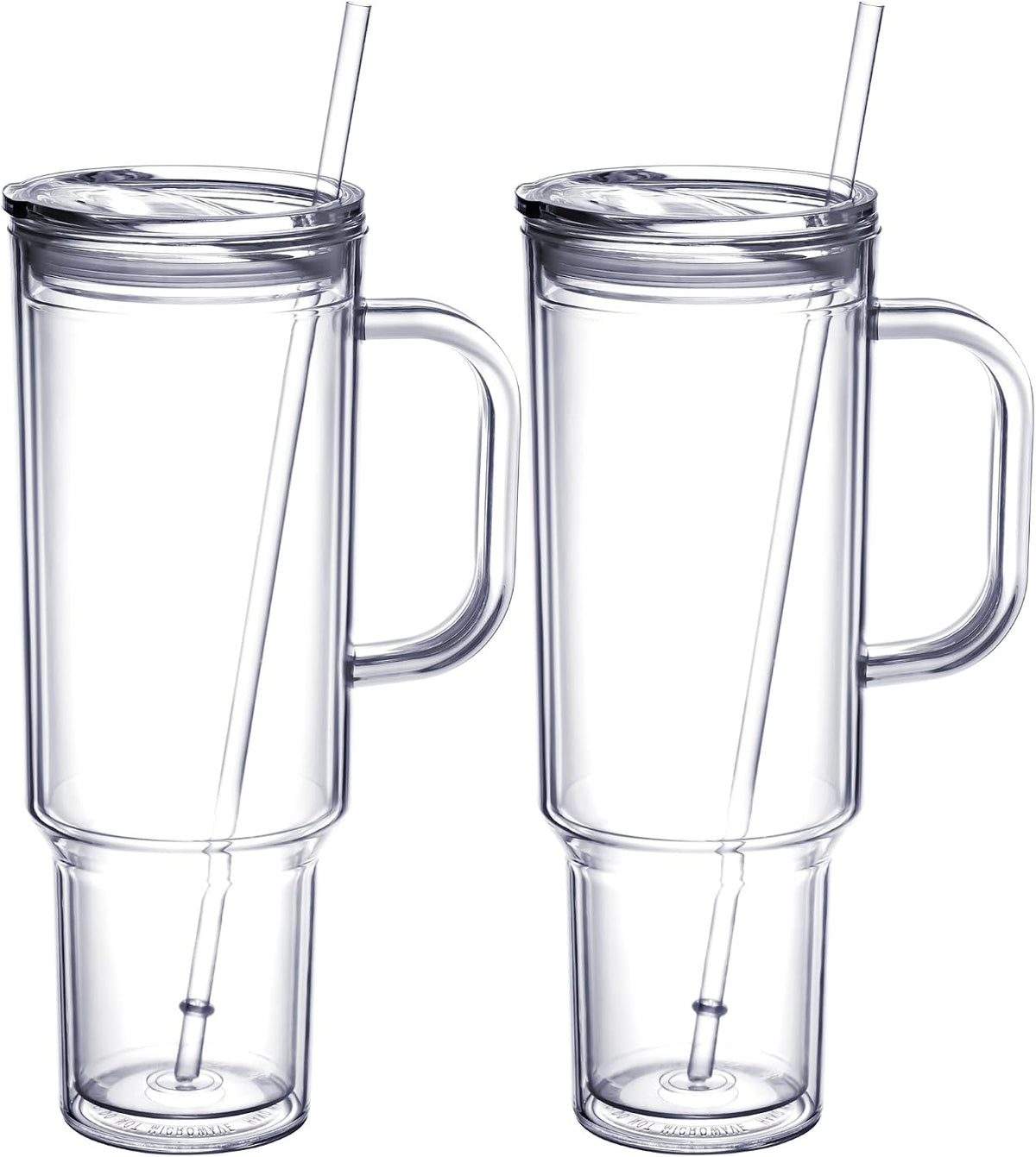 40oz Clear Acrylic Tumbler