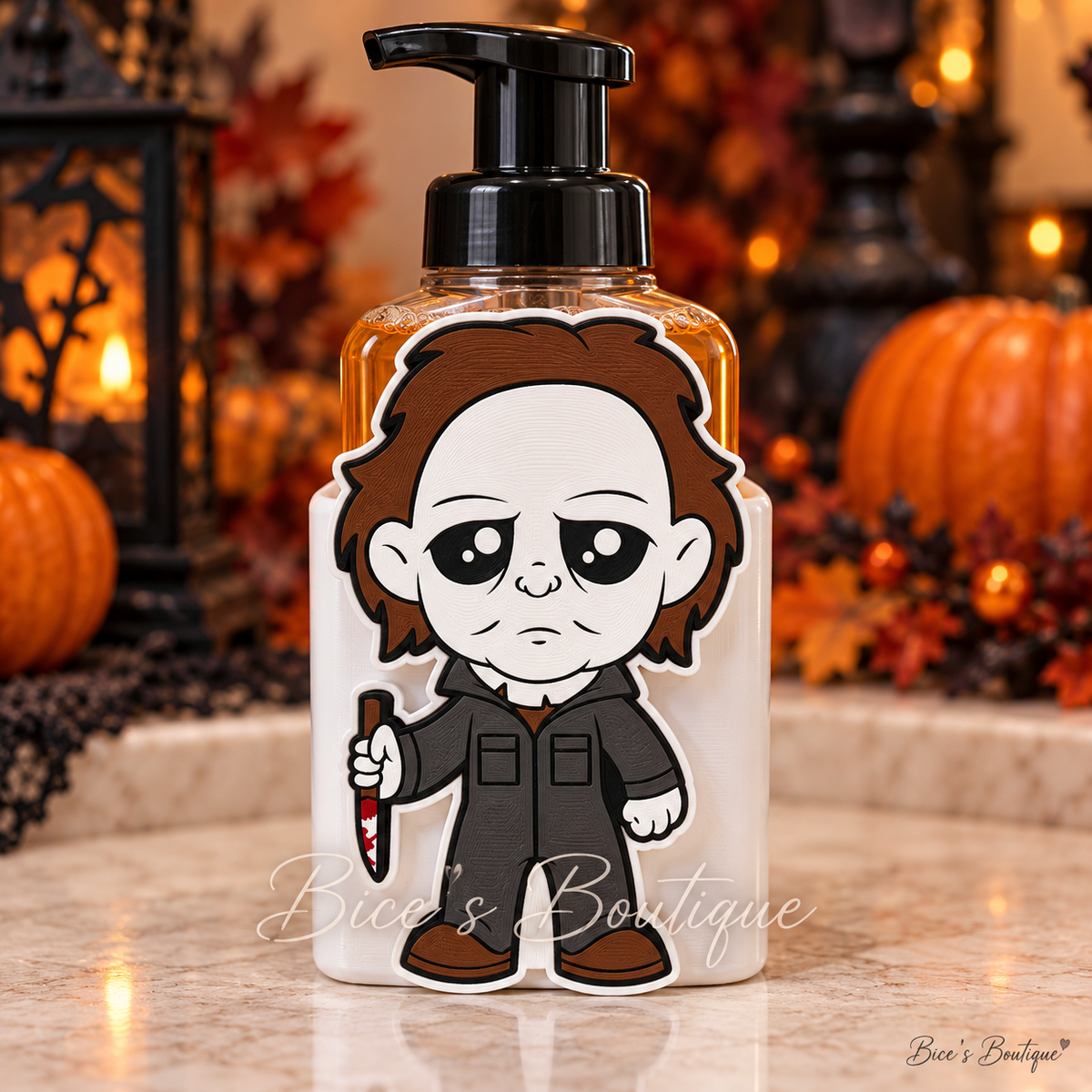Midnight Masked Figure Interchangeable Faceplate