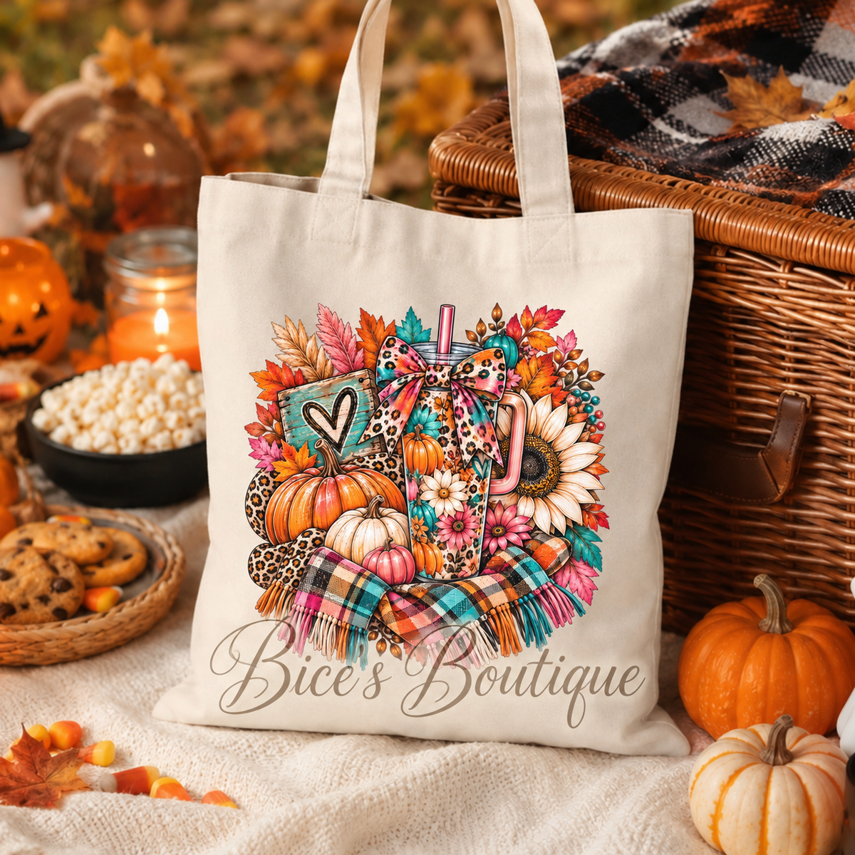 Cozy Fall Loaded Tea Tote