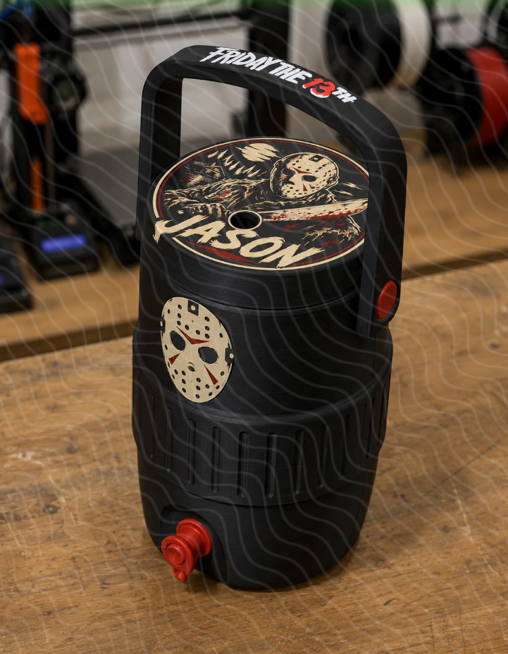 Slasher Horror 12 oz Can Cooler | Retro Horror Movie Can Koozie | Standard Drink Sleeve | Halloween Drink Holder (Copy) (Copy) (Copy) (Copy) (Copy)