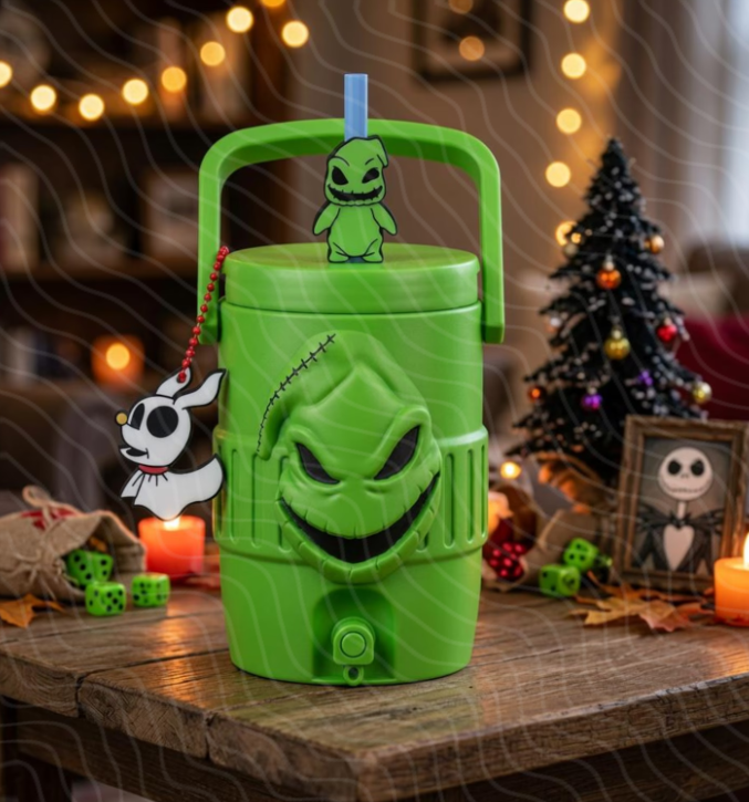 Spooky Monster 12 oz Can Cooler | Halloween Can Koozie | Creepy Green Character Drink Sleeve | Standard Can Holder