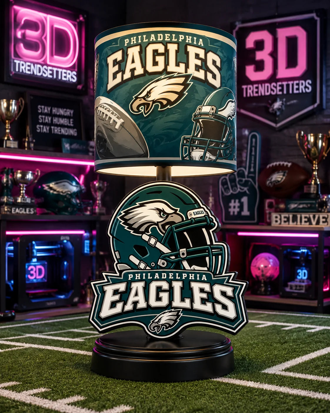 Sports-Themed LED Accent Lamp