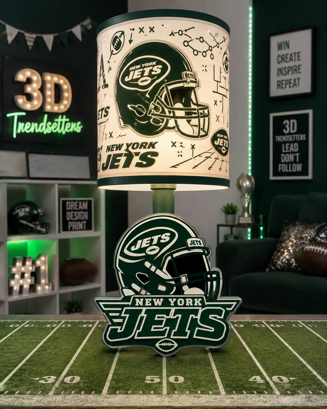 Sports-Themed LED Accent Lamp