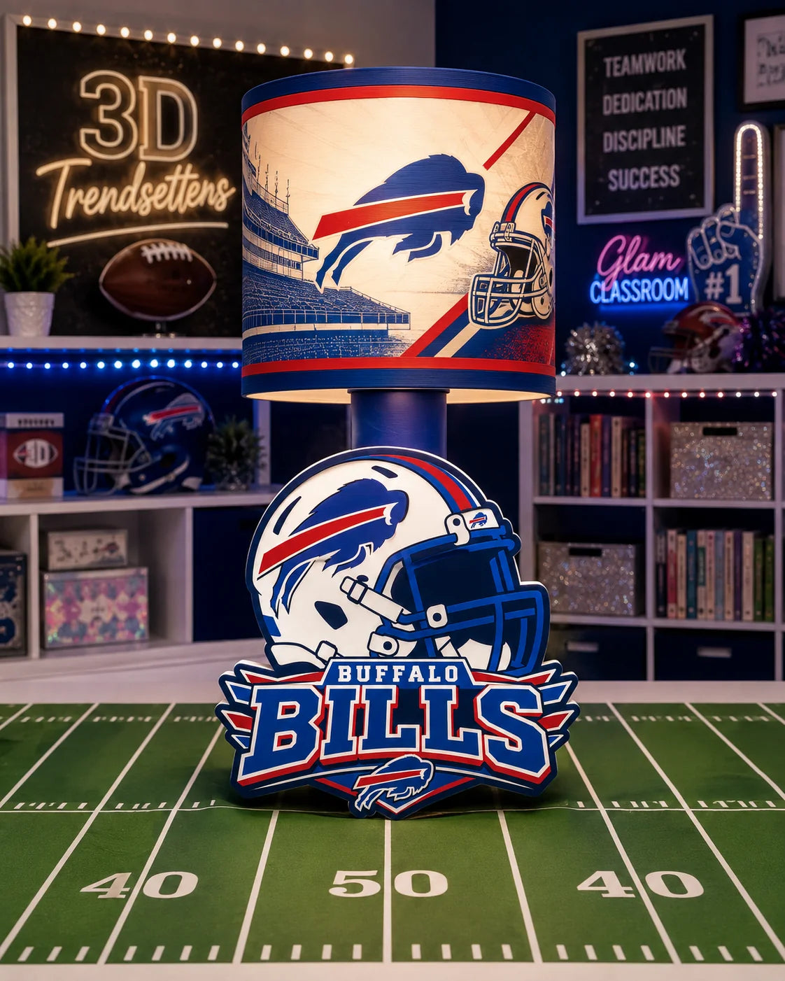 Sports-Themed LED Accent Lamp