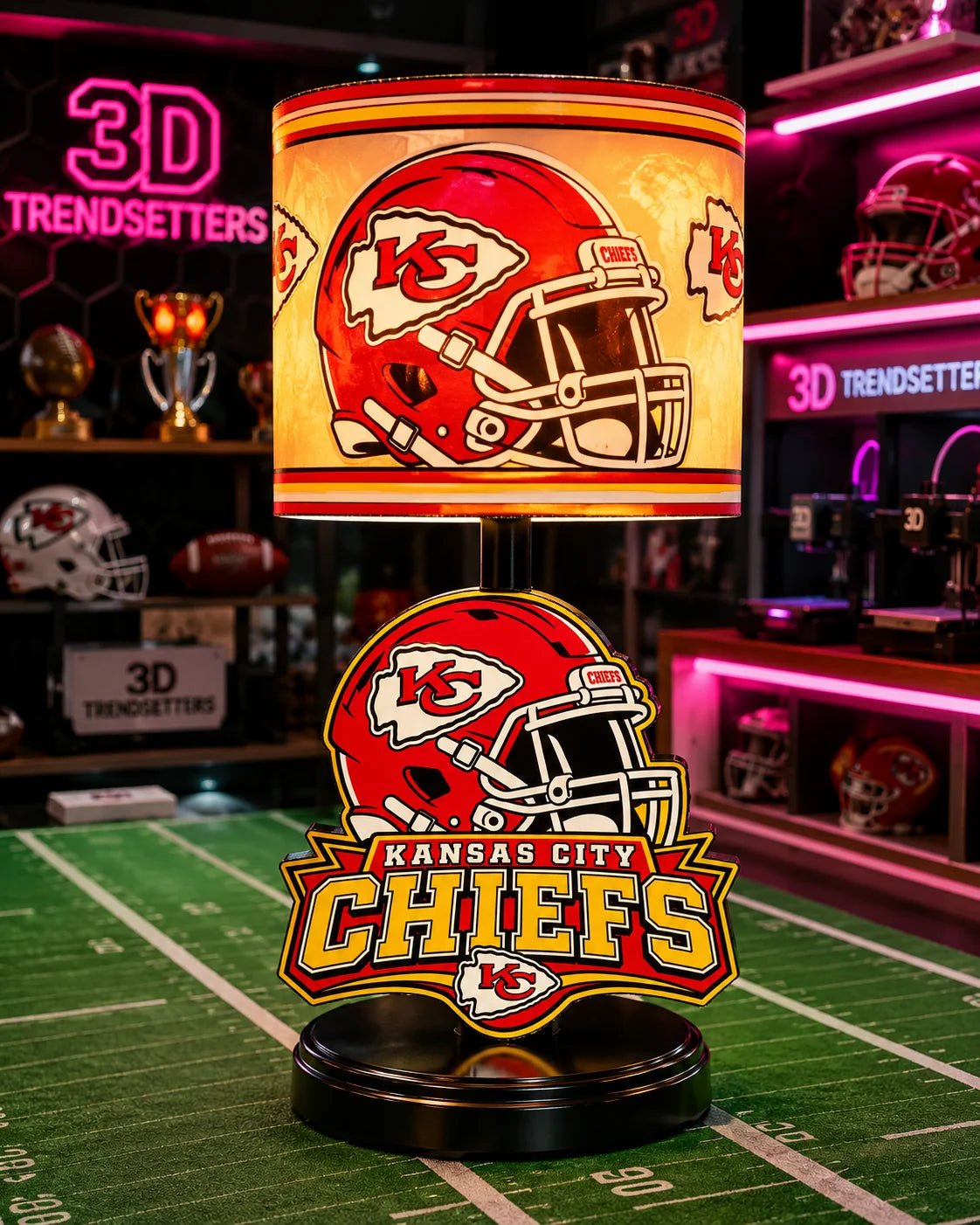 Sports-Themed LED Accent Lamp