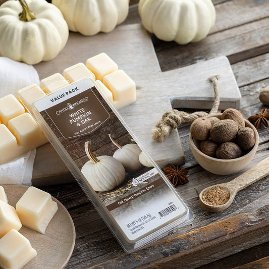 White Pumpkin & Oak Classic 5oz Wax Melt