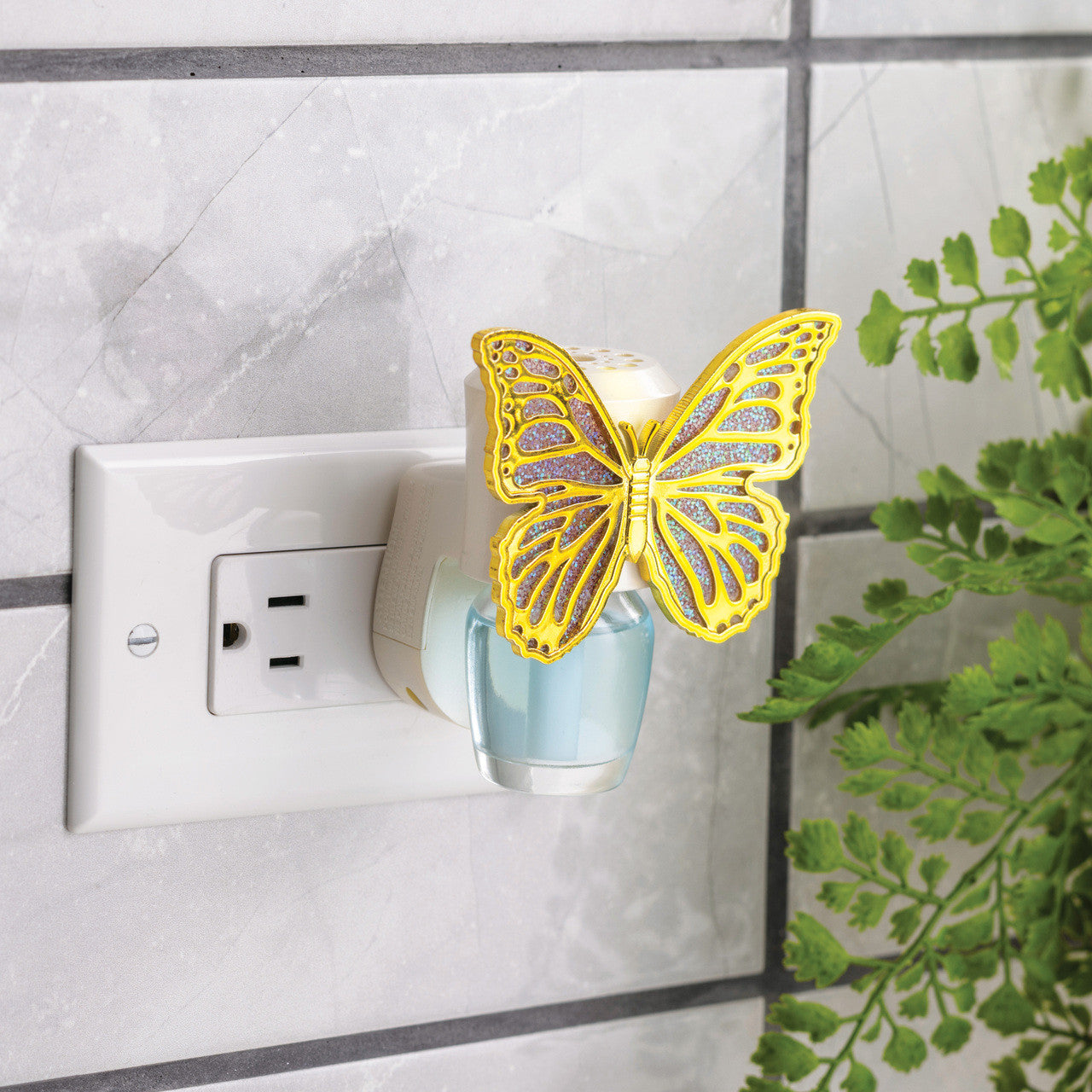 Butterfly WallScents™ Fragrance Warmer Pluggable