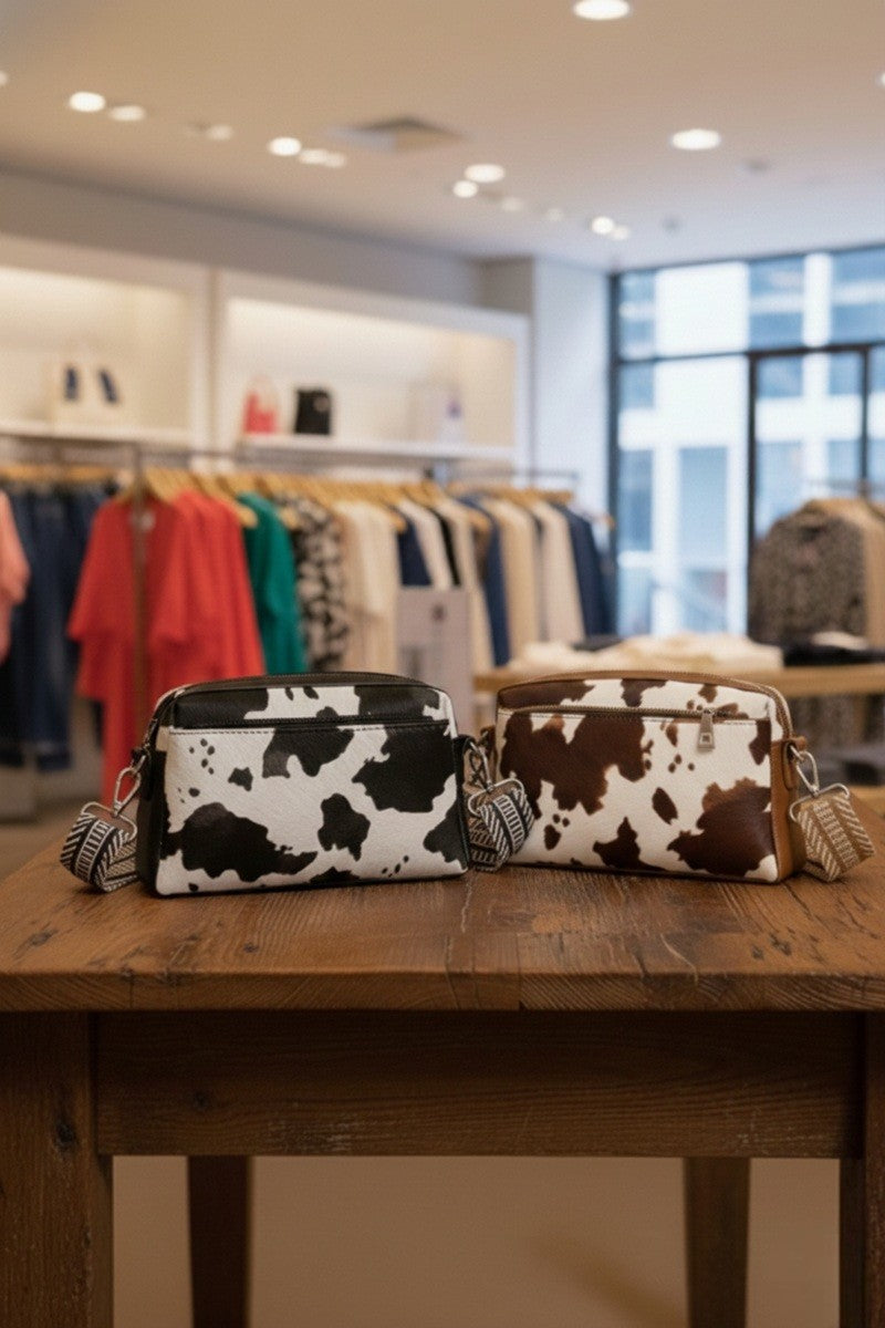 Animal Pattern Crossbody Camera Bag