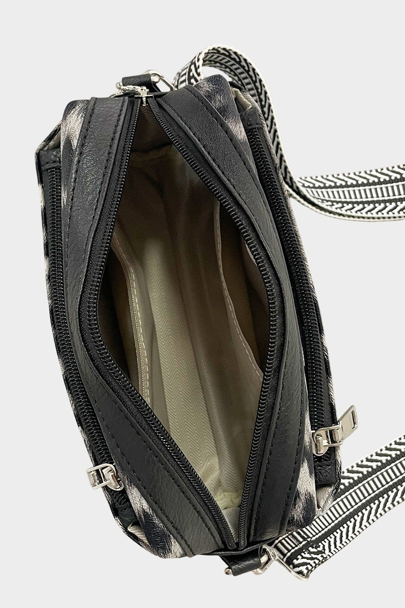 Animal Pattern Crossbody Camera Bag