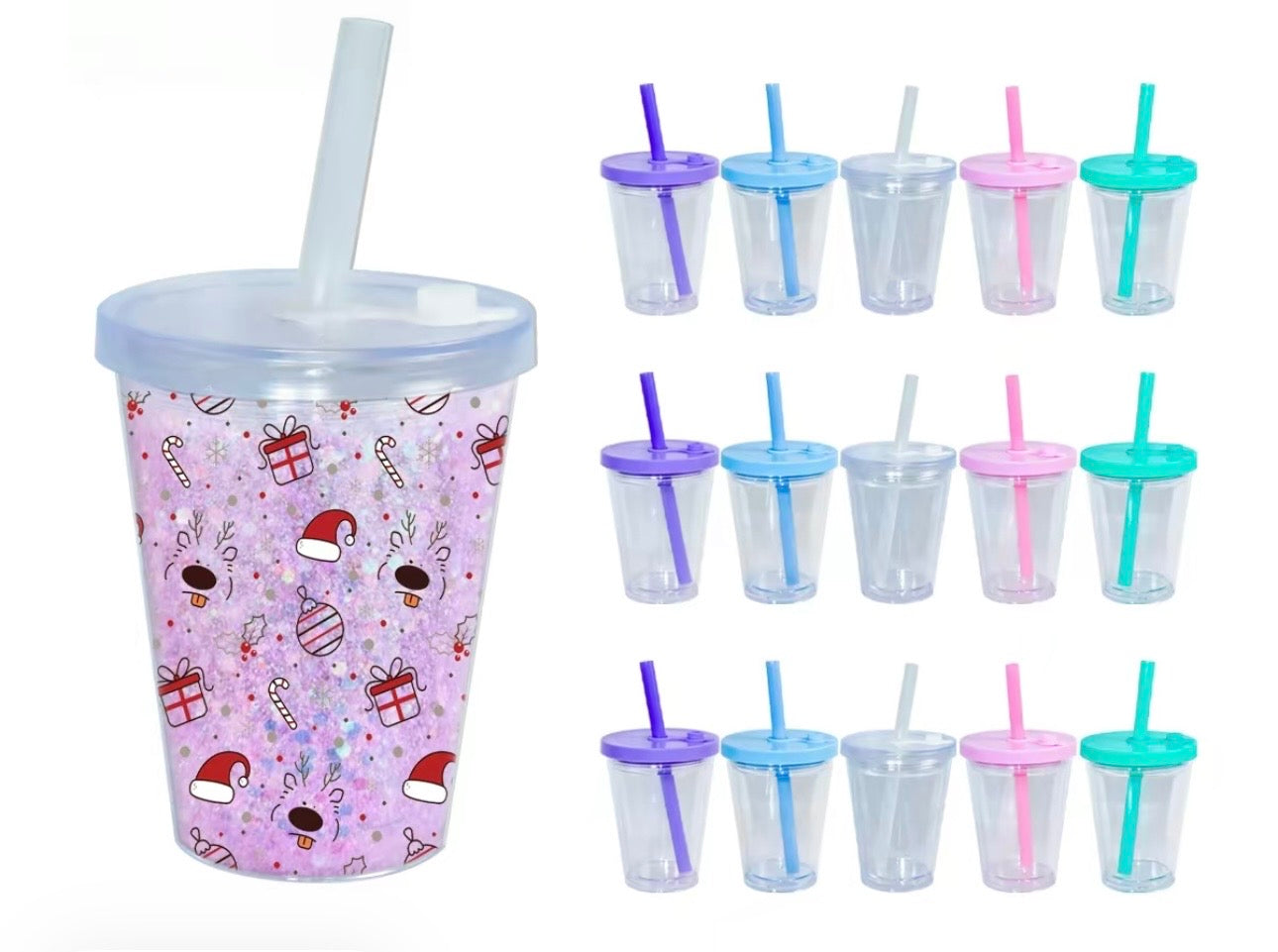 12oz Kids Acrylic Snow Globe