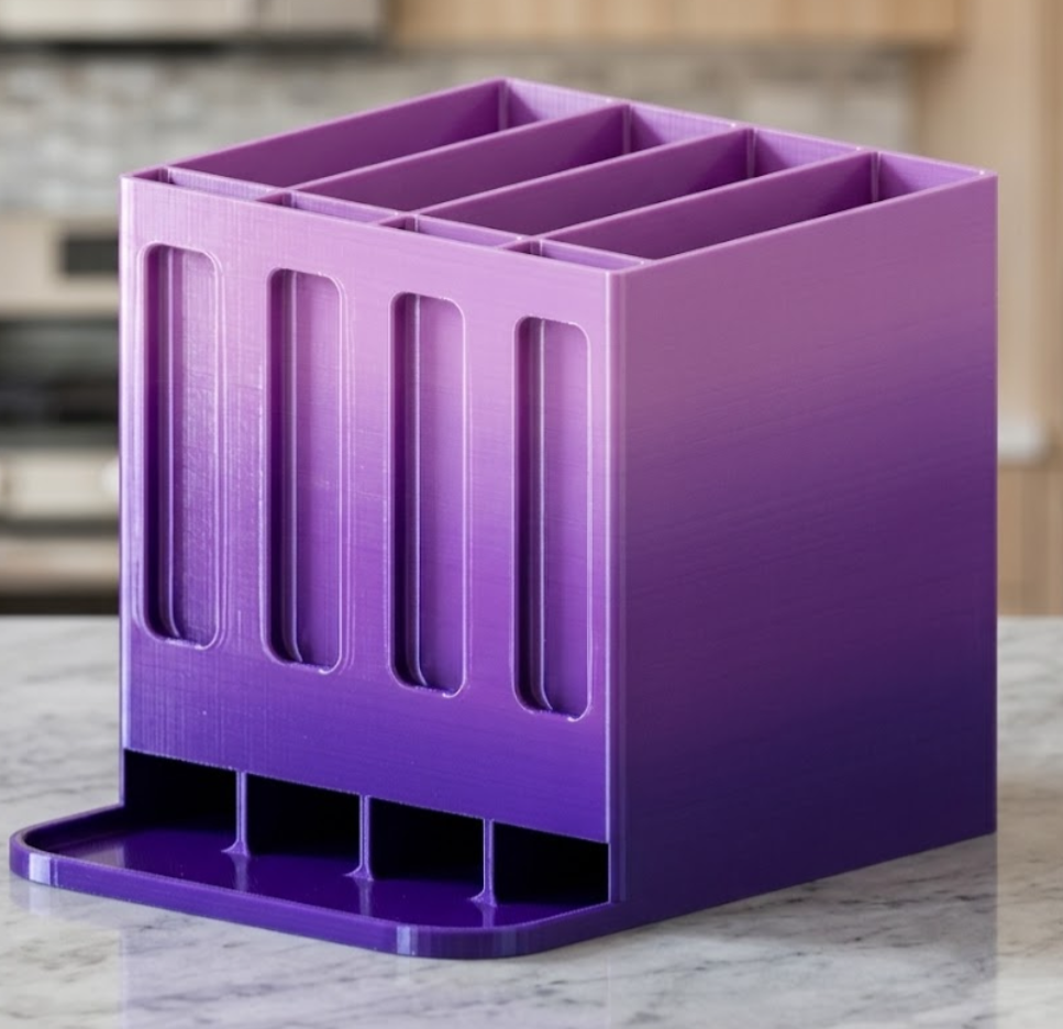 Drink Packet Holder & Dispenser | Kitchen Counter Organizer