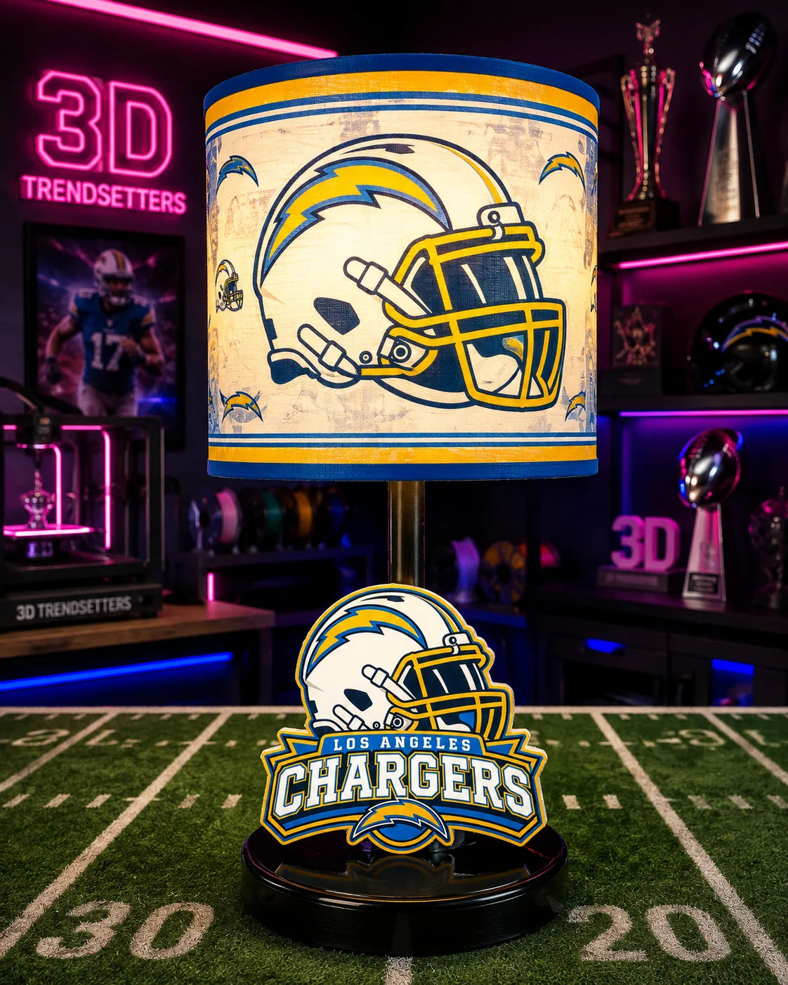 Sports-Themed LED Accent Lamp