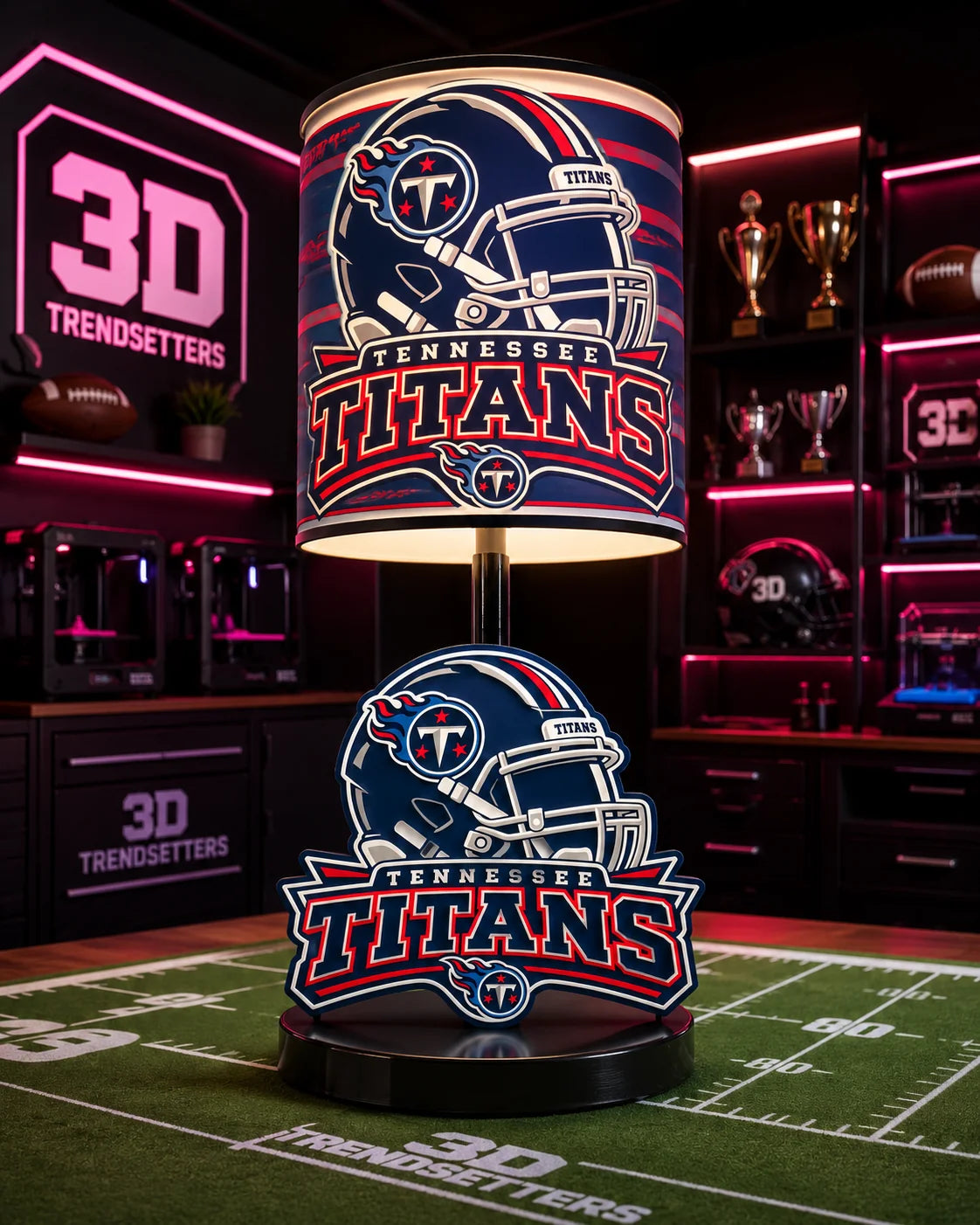 Sports-Themed LED Accent Lamp