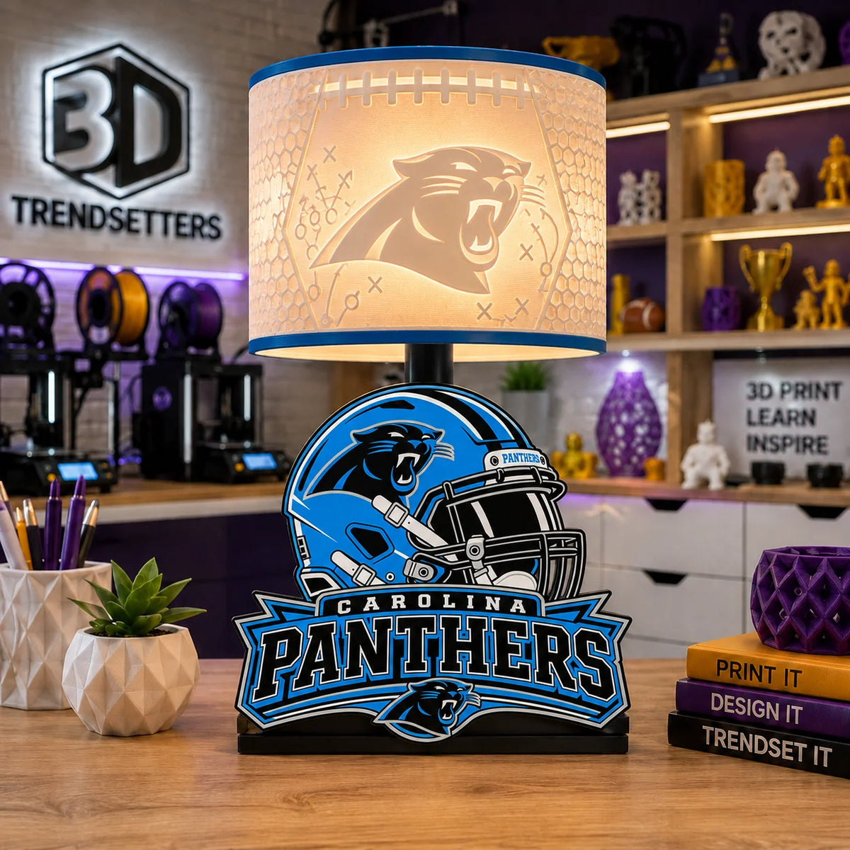 Sports-Themed LED Accent Lamp