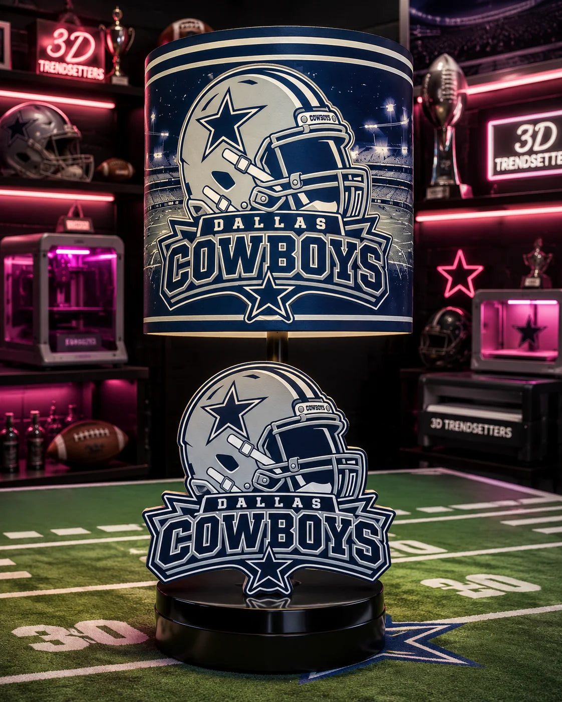 Sports-Themed LED Accent Lamp