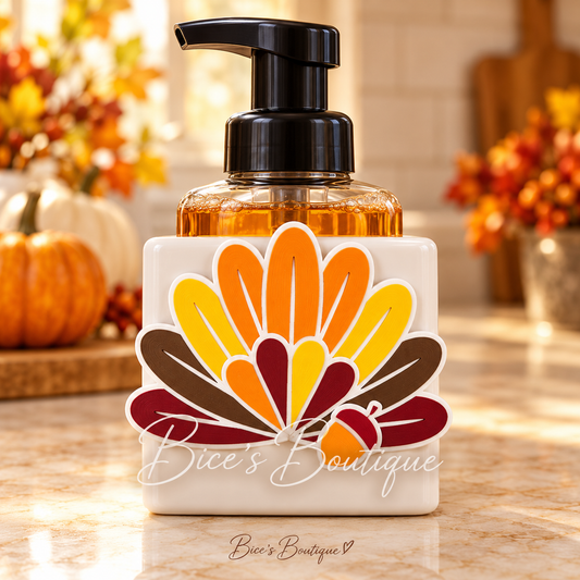 Autumn Feathers & Acorn Interchangeable Faceplate