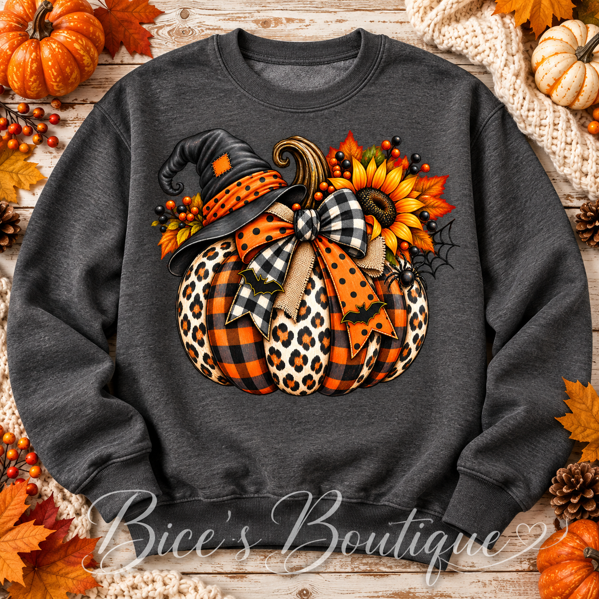 Patchwork Witch Pumpkin Crew