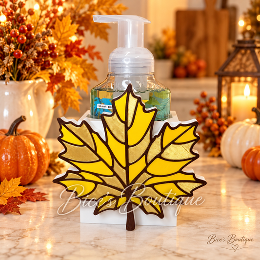Golden Maple Leaf Interchangeable Faceplate