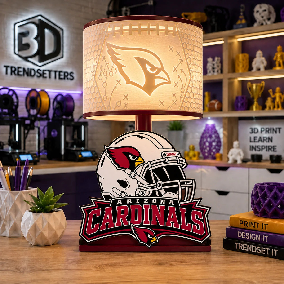 Sports-Themed LED Accent Lamp