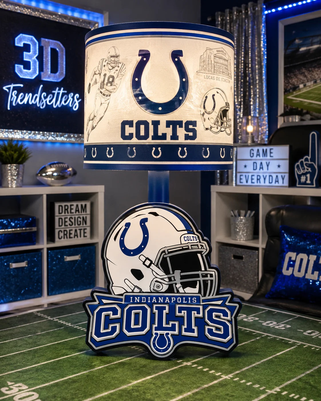 Sports-Themed LED Accent Lamp