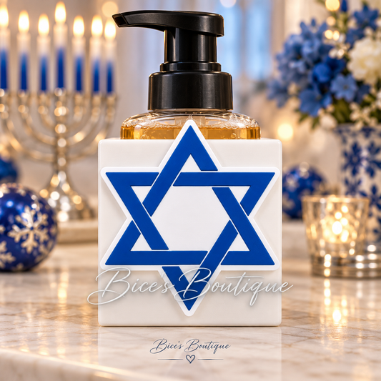 Blue Star of David Interchangeable Faceplate