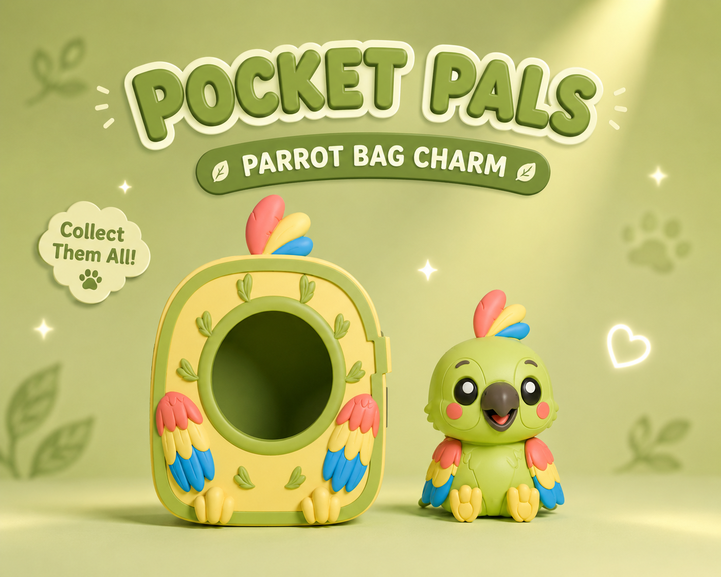 🐾 Pocket Pals Bag Charms – Collect Them All! 🐾