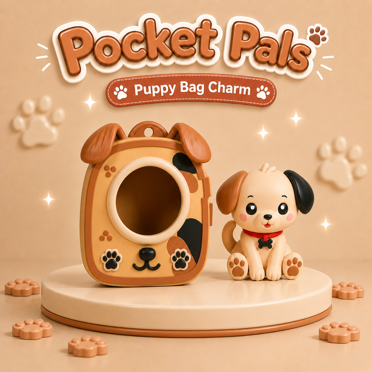 🐾 Pocket Pals Bag Charms – Collect Them All! 🐾