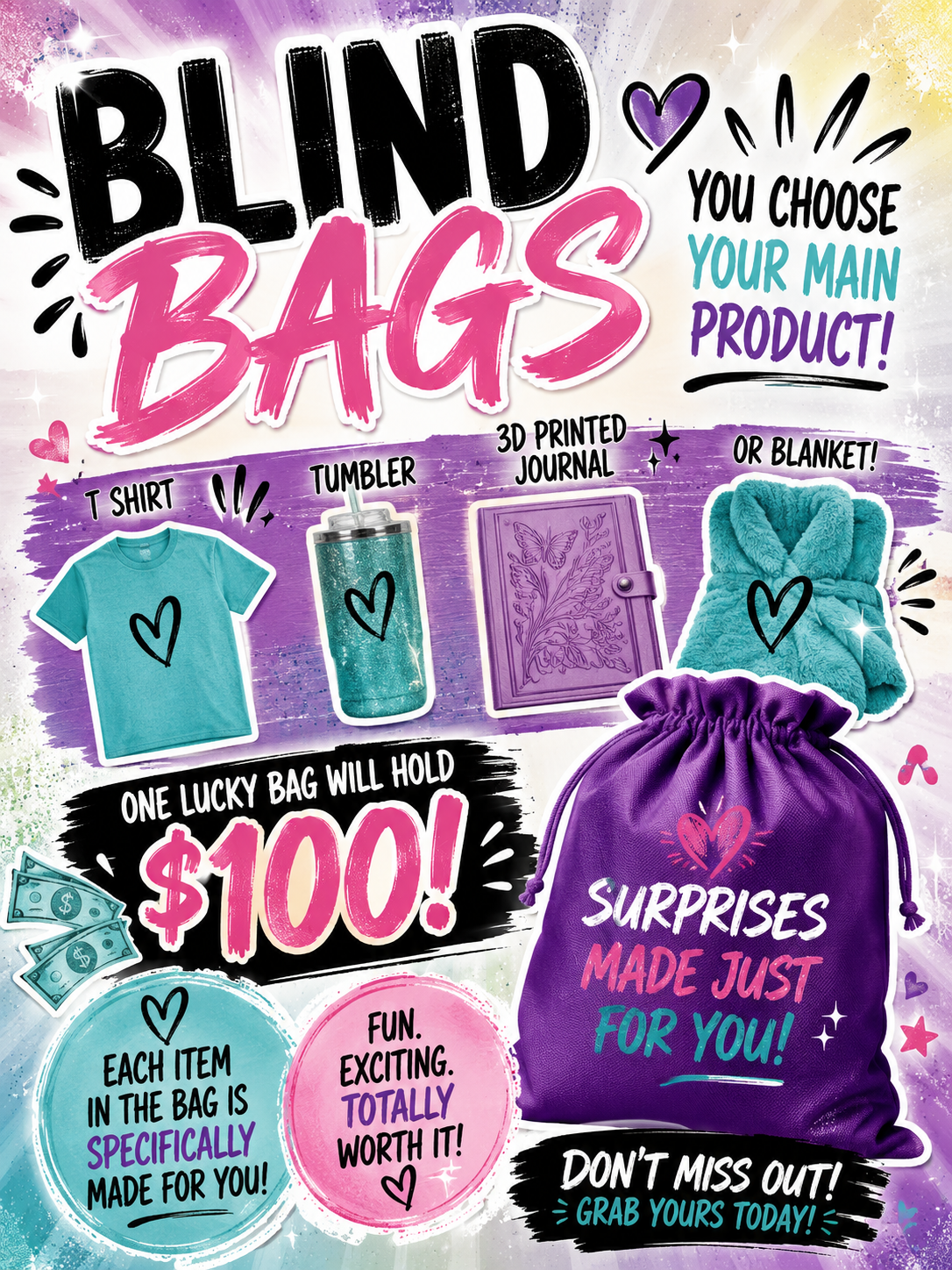 ✨ Blind Bag Surprise – Boutique Edition ✨