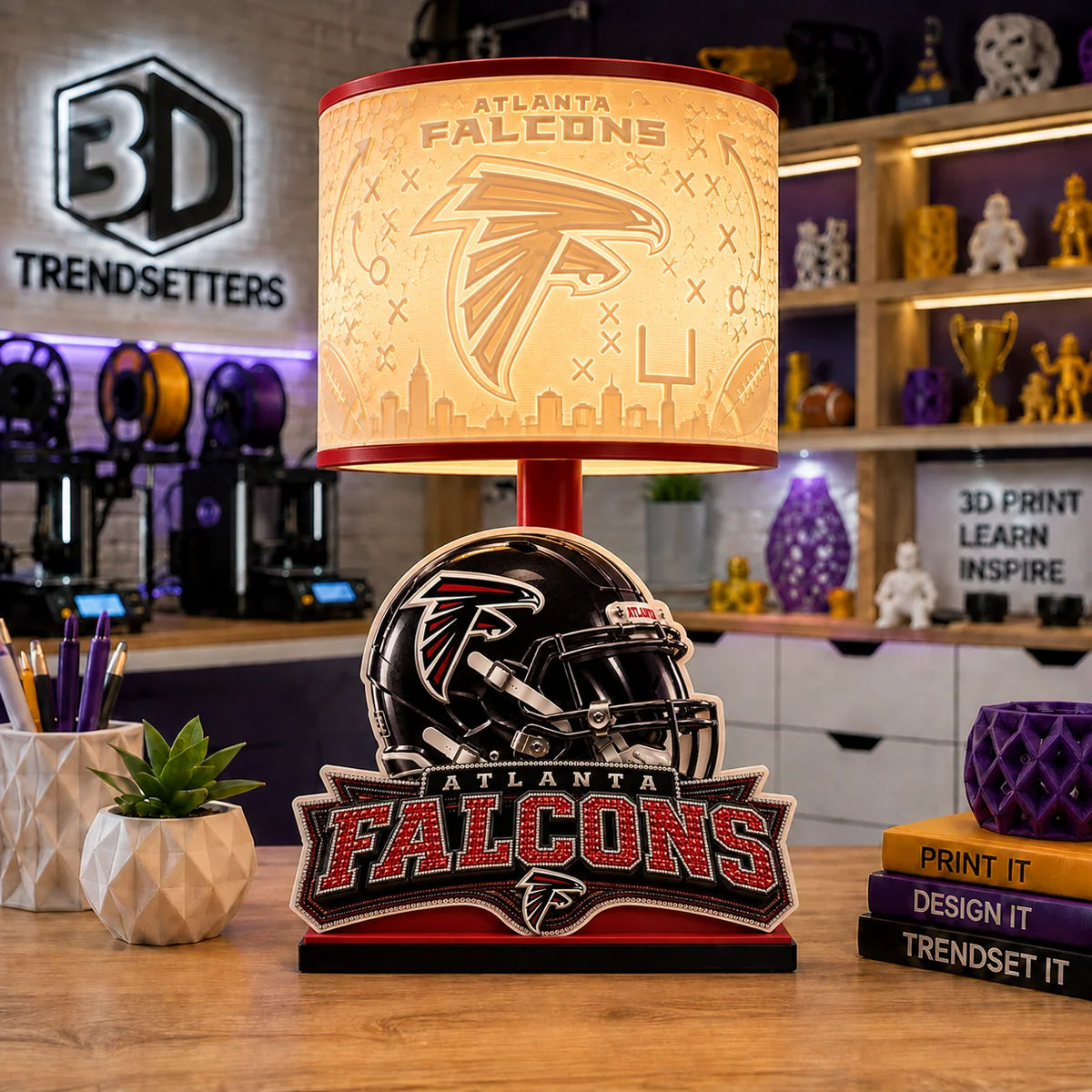 Sports-Themed LED Accent Lamp