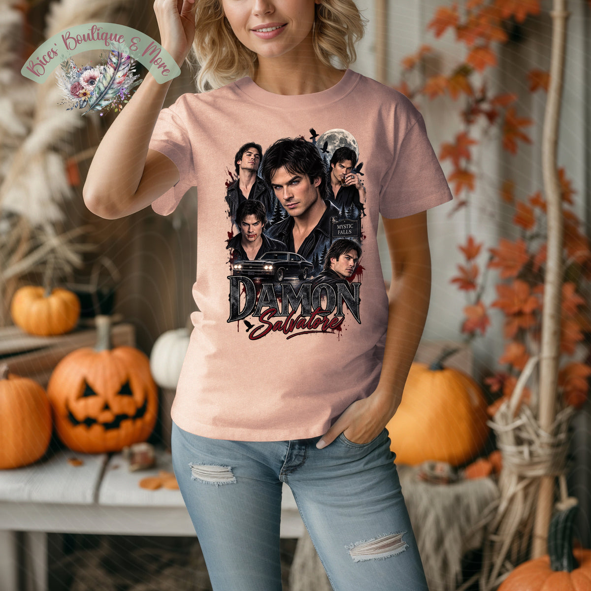 Brooding Vampire Inspired Graphic Tee