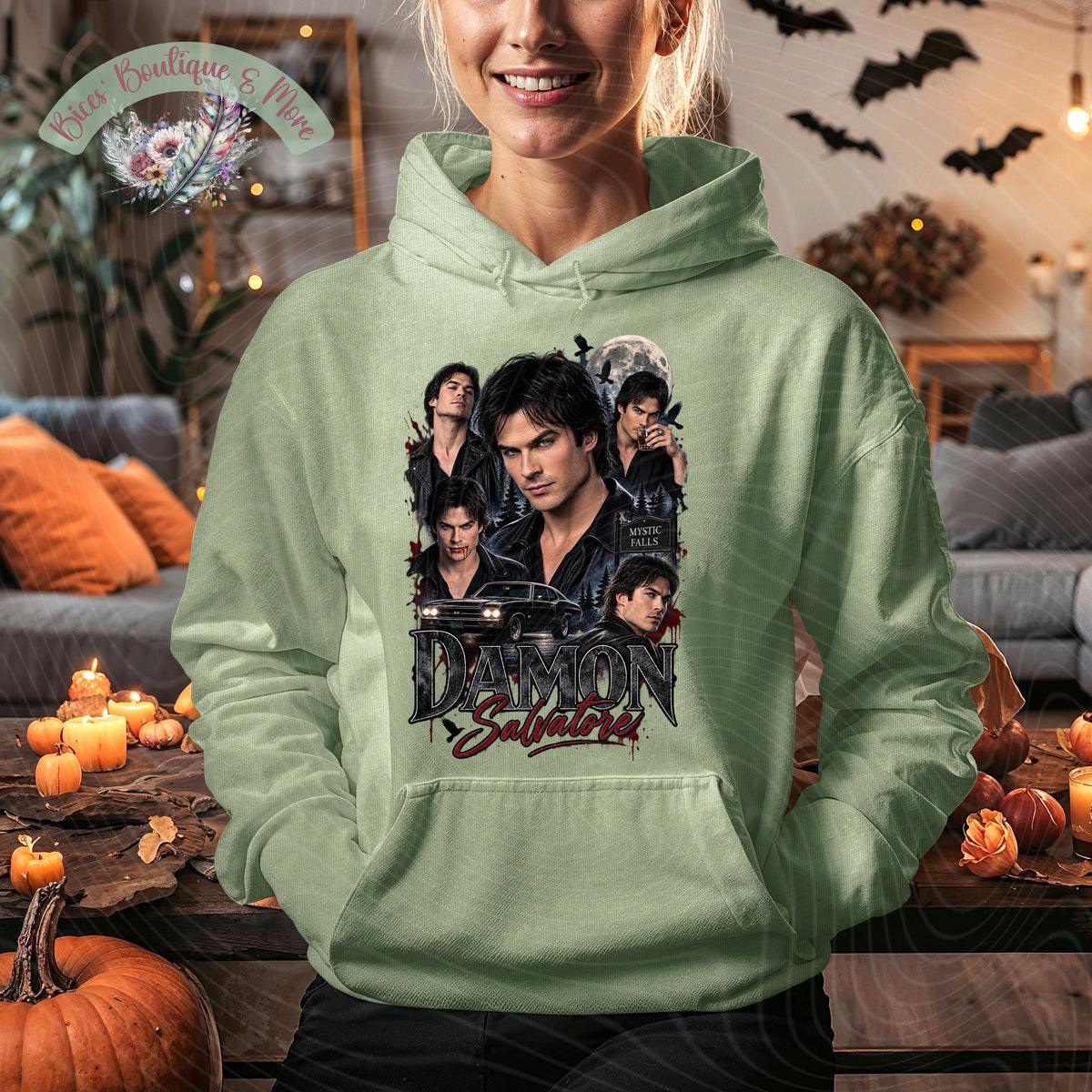 Brooding Vampire Inspired Hoodie
