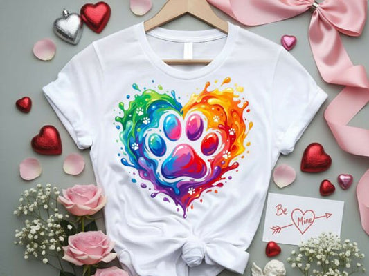 Colorful Dog Print