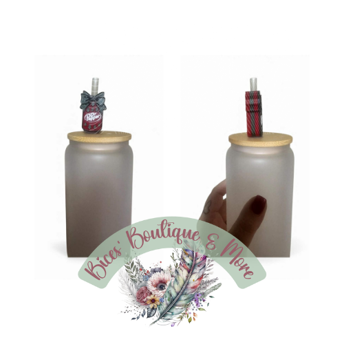 Sparkly Soda Bottle Straw Hugger