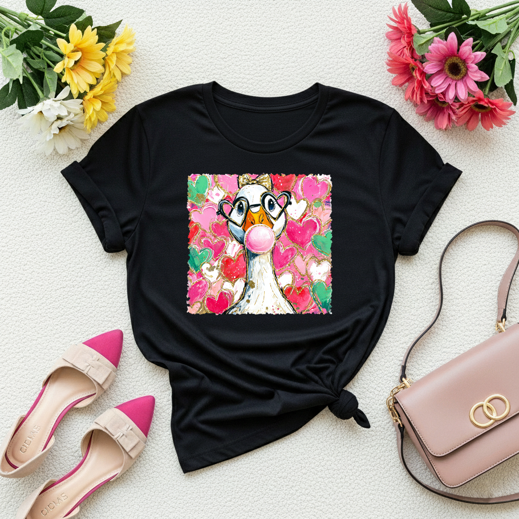Bubblegum Duck Graphic Tee
