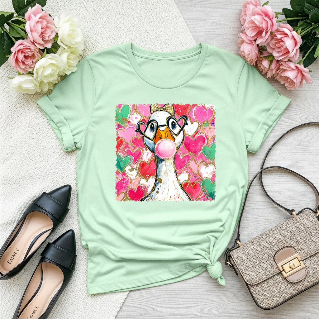 Bubblegum Duck Graphic Tee