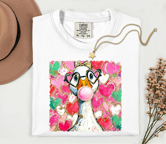 Bubblegum Duck Graphic Tee