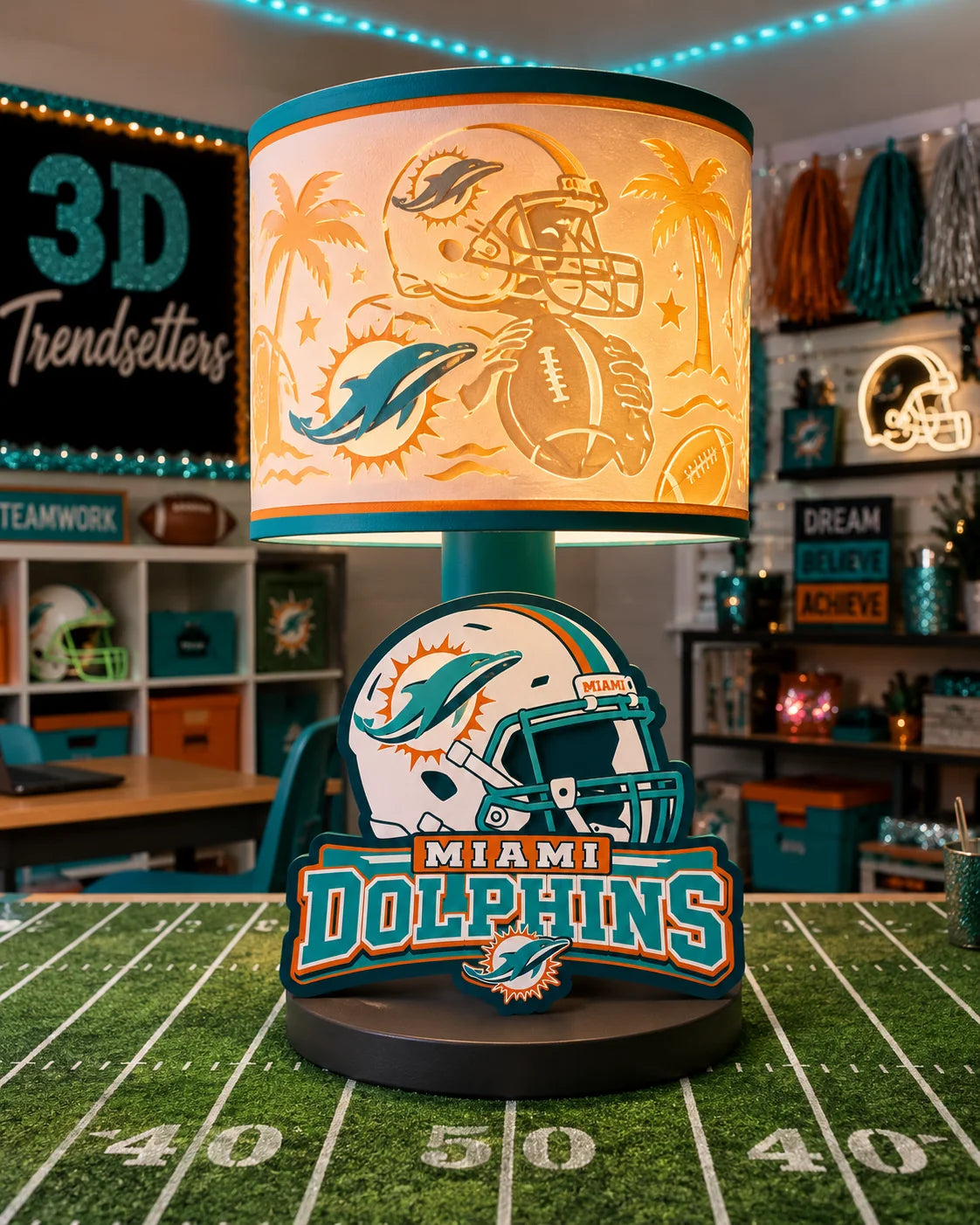 Sports-Themed LED Accent Lamp