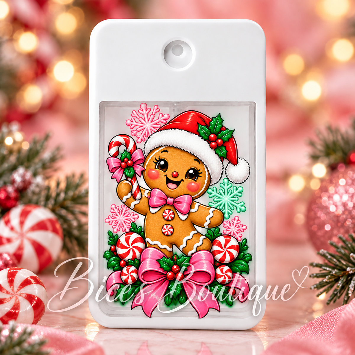 Gingerbread & Peppermint Christmas Spray Sanitizer