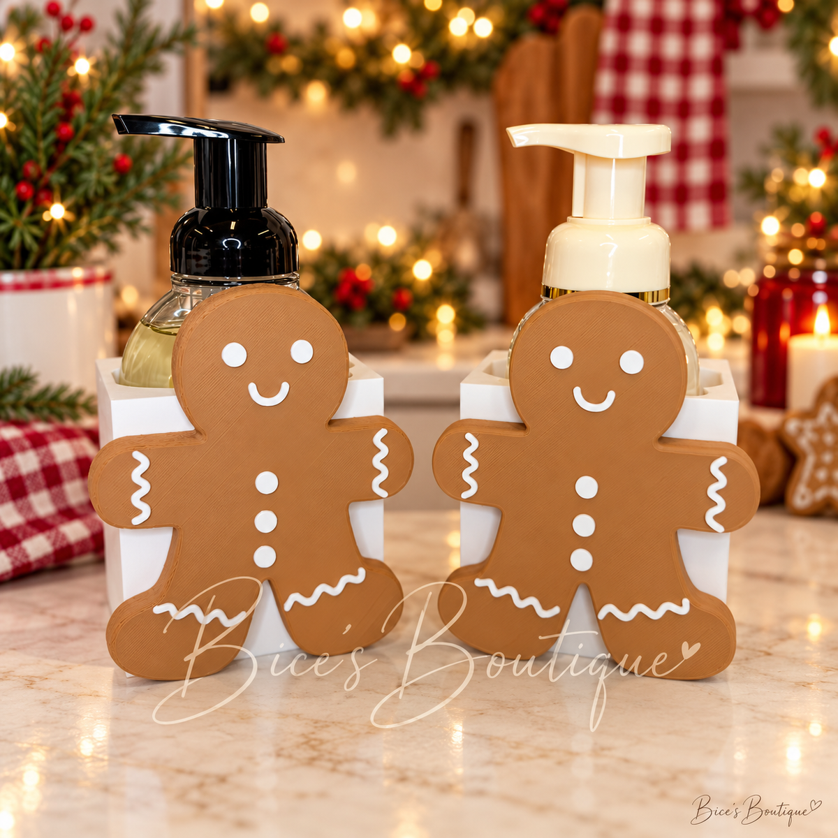 Smiling Gingerbread Interchangeable Faceplate