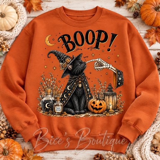 BOOP! Witchy Black Cat Crew