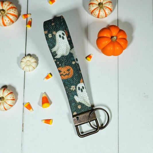 Spooky Cutie Wristlet Keychain