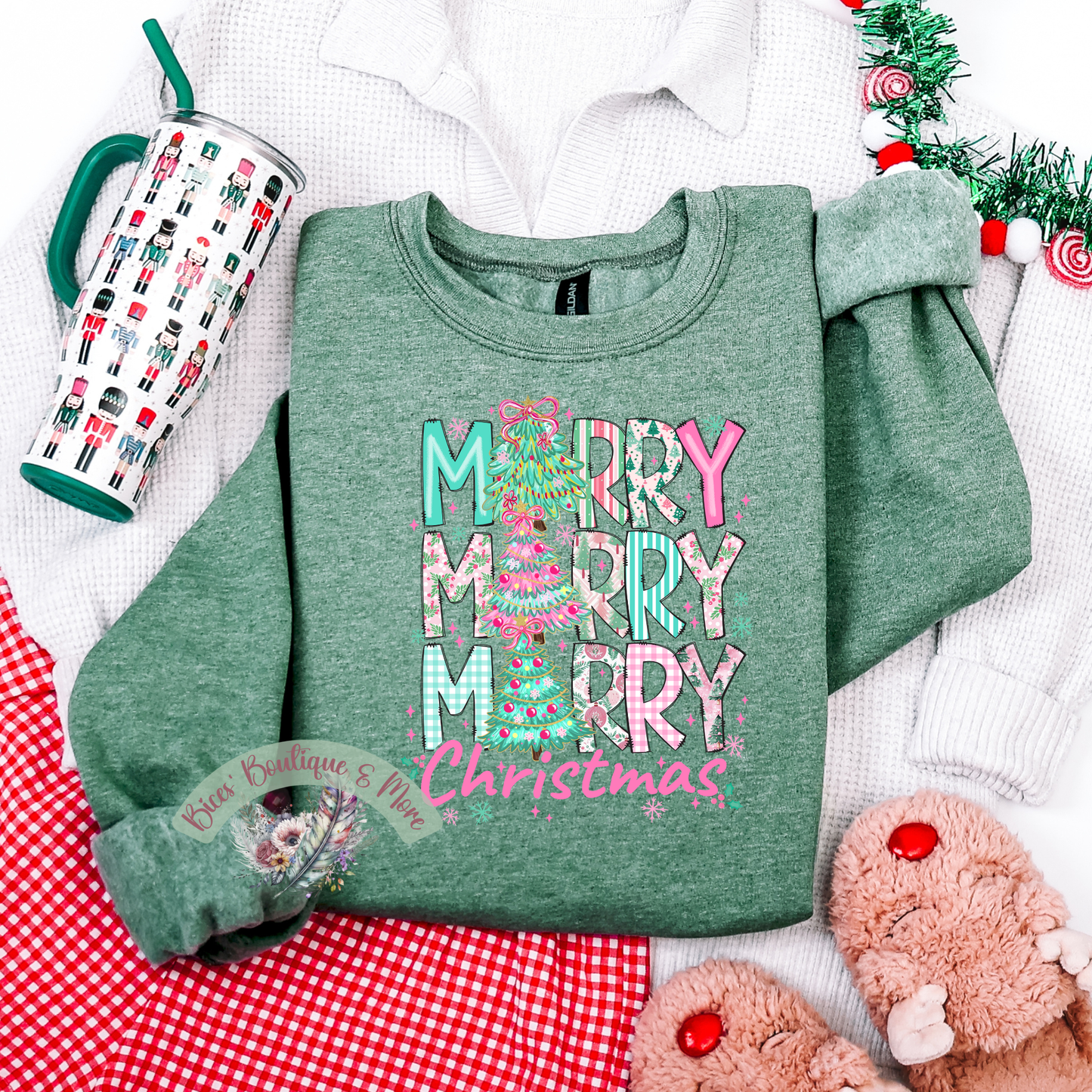 🎄 Merry Merry Merry Christmas Crewneck 💕✨