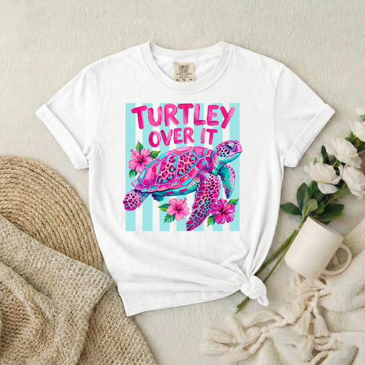 Turtley Over It (Blue)