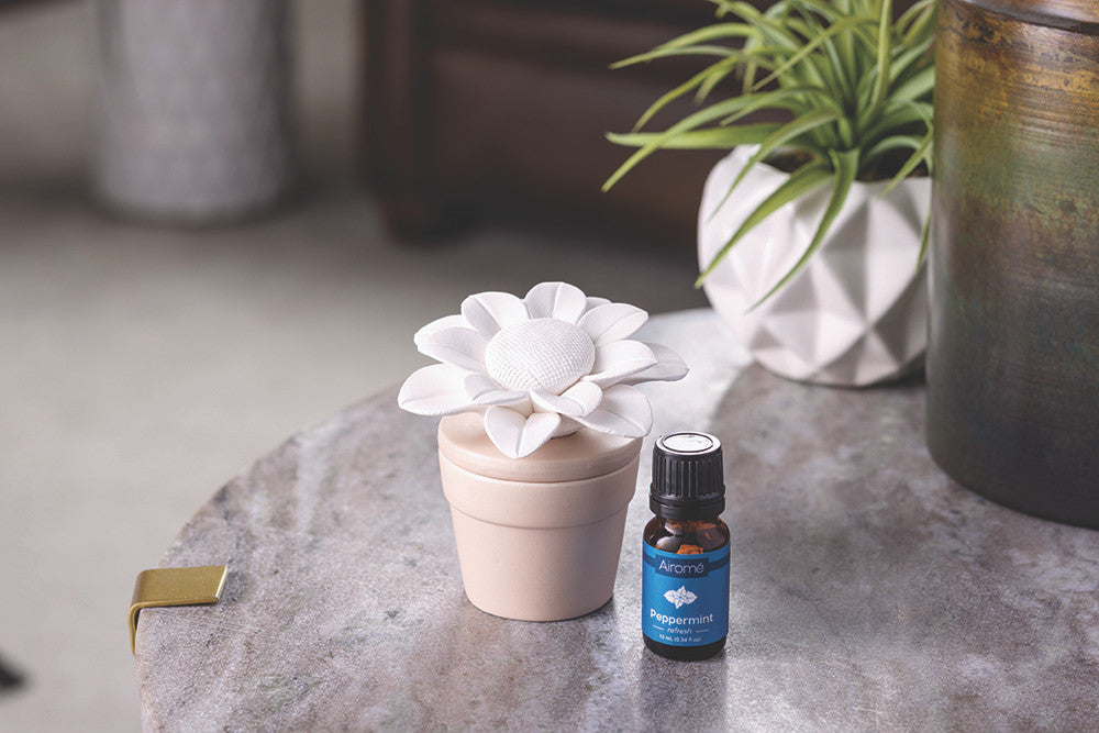 Sunflower Porcelain Essential Oil Diffuser