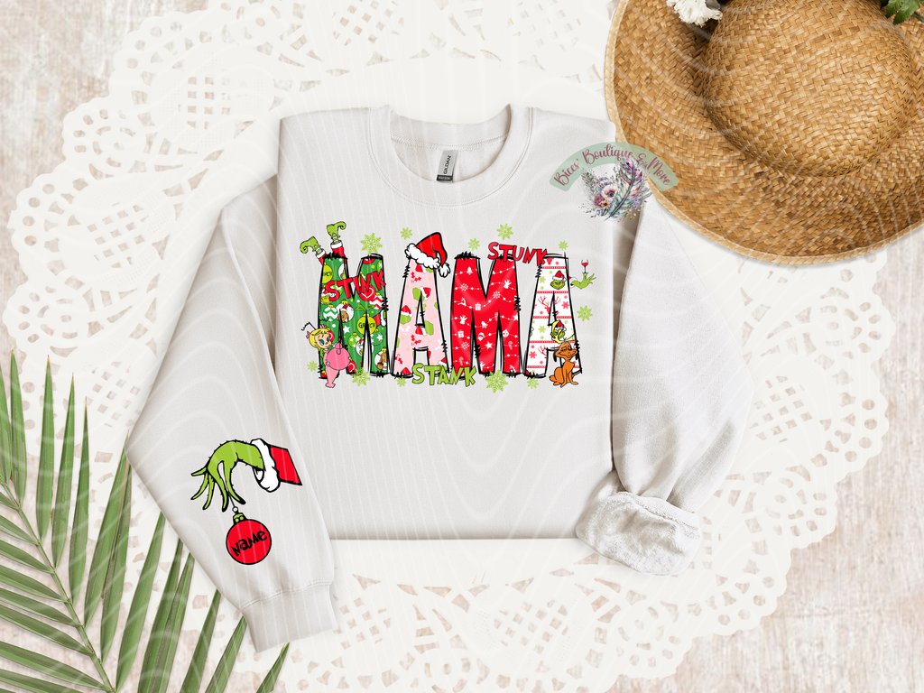 Stinky Holiday Personalized Sweatshirt – Funny Christmas Graphic Pullover