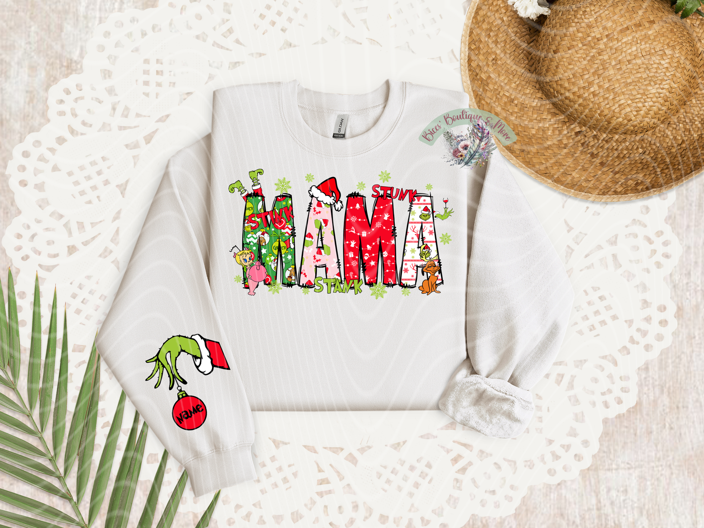 Stinky Holiday Personalized Sweatshirt – Funny Christmas Graphic Pullover