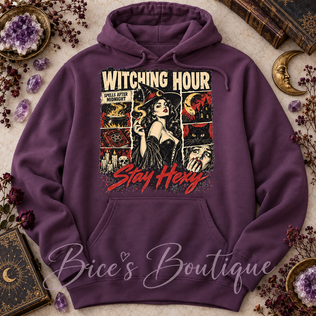 Witching Hour Stay Hexy Hoodie
