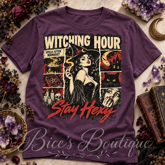 Witching Hour Stay Hexy Graphic Tee