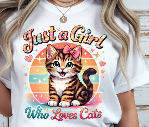 Just A Girl Who Loves Cats