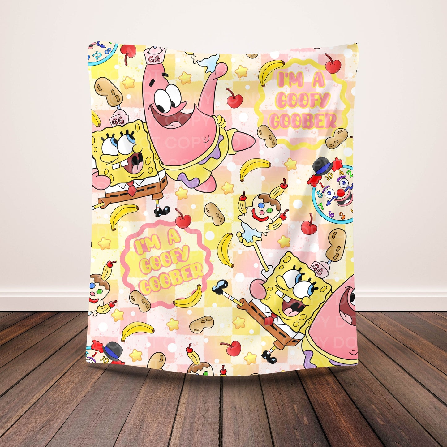 Whimsical Ocean Friends Throw Blanket | Cozy 40" x 50" Blanket